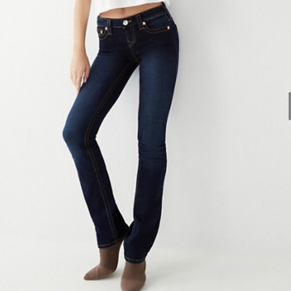 NWT TRUE RELIGION FLAP POCKET JEANS 29” WAIST